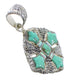 Opal Turquoise Silver Pendant YX75565